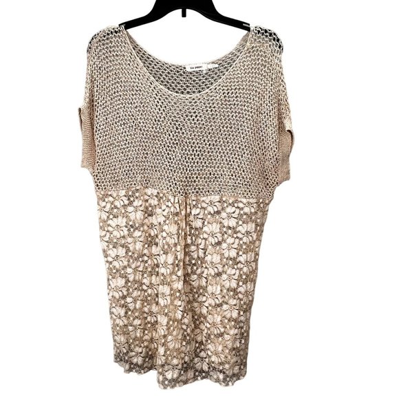 Blu Pepper - Crochet Knit Tank Top